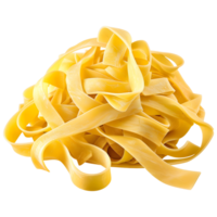 3d interpretazione di un' pasta spaghetti su trasparente sfondo png