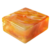 3D Rendering of a Bathroom Soap on Transparent Background png