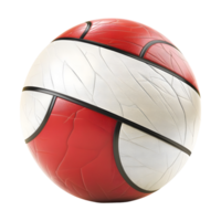 3d Rendern von ein Strand Volleyball auf transparent Hintergrund png