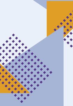 a pattern with geometric shapes and lines vector