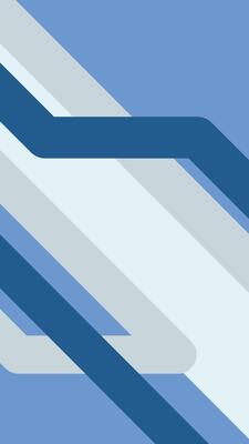 a blue and white geometric pattern on a white background