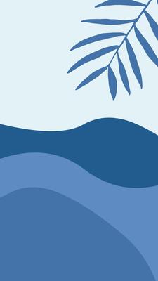 a blue and white geometric pattern on a white background