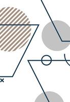 un azul y blanco resumen modelo con un pocos líneas vector