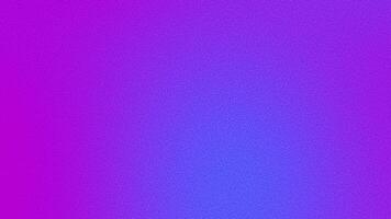 Grainy textured gradient color changing blue and magenta background animation video