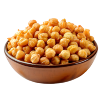 3d le rendu de une chana chaat dans une bol sur transparent Contexte png