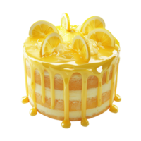 Yellow cake Earthy Tones png