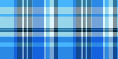 Selection tartan seamless check, platform pattern background. Motif fabric plaid textile texture in light and cyan colors. vector