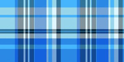 Selection tartan seamless check, platform pattern background. Motif fabric plaid textile texture in light and cyan colors. vector