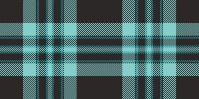 Grand seamless texture pattern, cultural plaid background check. Ethnic textile fabric tartan in teal and dark colors. vector