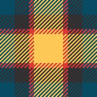 Textile design of textured plaid. Checkered fabric pattern swatch for shirt, dress, suit, wrapping paper print, invitation and gift card. vector