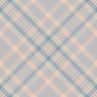 Content textile pattern background, decorate fabric tartan plaid. American texture seamless check in light and silver colors. vector