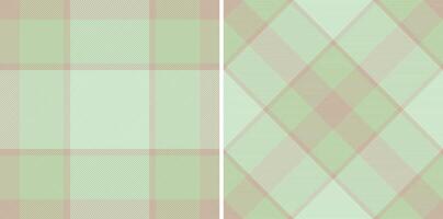 Check plaid of textile seamless tartan with a background texture fabric pattern. vector