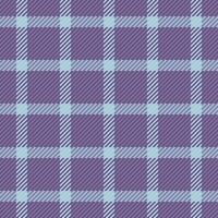 Sensual textile plaid seamless, periodic tartan texture background. Striped pattern check fabric in pastel and violet colors. vector