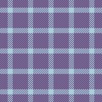 Sensual textile plaid seamless, periodic tartan texture background. Striped pattern check fabric in pastel and violet colors. vector