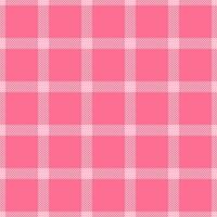 Worldwide check seamless texture, small tartan pattern fabric. Halftone background textile plaid in light and red colors. vector