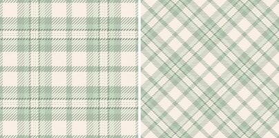 Tartan check seamless of texture fabric textile with a plaid background pattern. vector