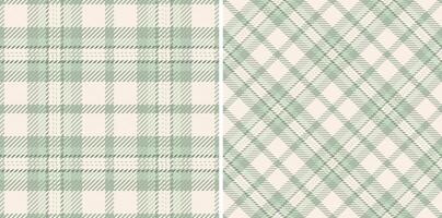 Tartan check seamless of texture fabric textile with a plaid background pattern. vector