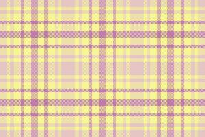 Check background tartan of textile pattern seamless with a fabric texture plaid . vector