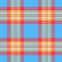 Textile pattern texture of background plaid with a fabric seamless check tartan. vector