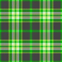 Fabric seamless texture of tartan background plaid with a check pattern textile. vector