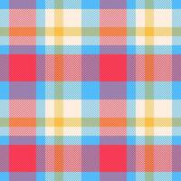 Seamless pattern tartan of background texture with a textile check plaid fabric. vector