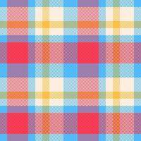 Seamless pattern tartan of background texture with a textile check plaid fabric. vector
