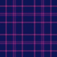 Background tartan fabric of seamless texture plaid with a check pattern textile. vector