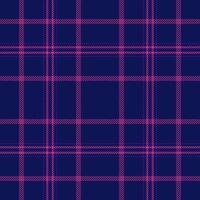Background tartan fabric of seamless texture plaid with a check pattern textile. vector