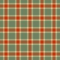 Commercial fabric background seamless, london texture textile pattern. Wear check plaid tartan in pastel and amber colors. vector