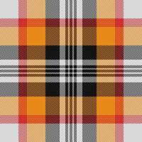 Textile pattern background of plaid tartan with a fabric texture check seamless. vector