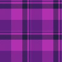 Tartan seamless pattern of plaid background texture with a check fabric textile . vector
