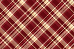 Textile check fabric of plaid pattern seamless with a texture background tartan. vector