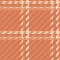 Seamless background plaid of tartan textile check with a fabric texture pattern . vector