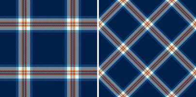 Plaid background seamless of tartan texture with a check fabric pattern textile. vector