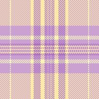 Tartan check plaid of texture textile seamless with a fabric pattern background. vector