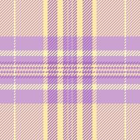 Tartan check plaid of texture textile seamless with a fabric pattern background. vector