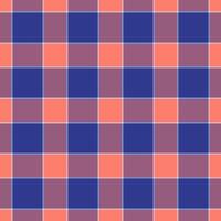 Seamless background of texture check plaid with a pattern tartan fabric textile. vector