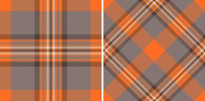 Fabric background tartan of seamless textile with a pattern plaid texture check. vector
