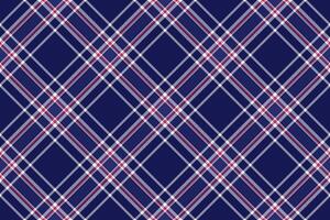 Background fabric pattern of plaid texture with a textile tartan seamless check. vector