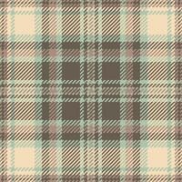 Seamless background pattern of plaid fabric with a texture tartan textile check. vector