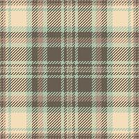 Seamless background pattern of plaid fabric with a texture tartan textile check. vector
