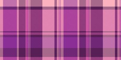 Figure pattern tartan , business check background textile. Improvement seamless fabric texture plaid in pink and magenta colors. vector
