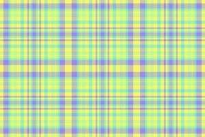 Plaid check background of textile pattern fabric with a seamless texture tartan. vector