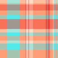 Check fabric plaid of background textile with a texture tartan pattern seamless. vector