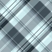 Seamless plaid pattern of background tartan texture with a fabric check textile. vector
