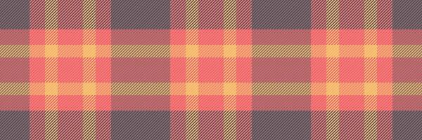 Background pattern seamless of tartan fabric textile with a texture plaid check. vector