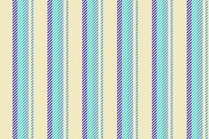Wear pattern textile, happy background vertical stripe. November fabric lines seamless texture in light and cyan colors. vector