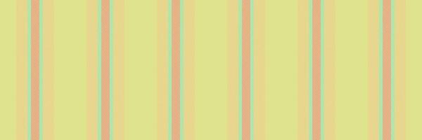 Merry christmas lines fabric seamless, free pattern background. Dining stripe texture vertical textile in lime and amber colors. vector