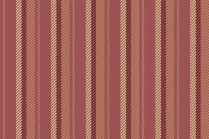 muchos sin costura tela textil, soñador antecedentes vertical. blanco líneas textura raya modelo en rojo y naranja colores. vector