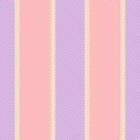 Seamless vertical lines of texture fabric with a textile stripe background pattern. vector